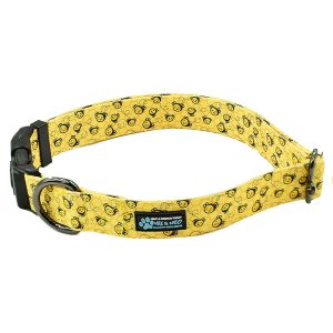 The NEO Dog Collar - Bees, Dinosaurs, Red Poppies, Life is Better - Image 1