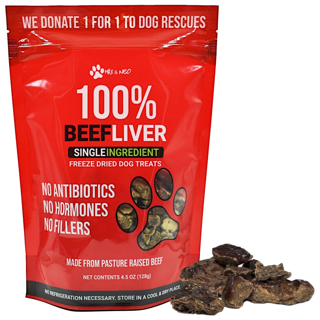 Freeze Dried Beef Liver Dog Treats