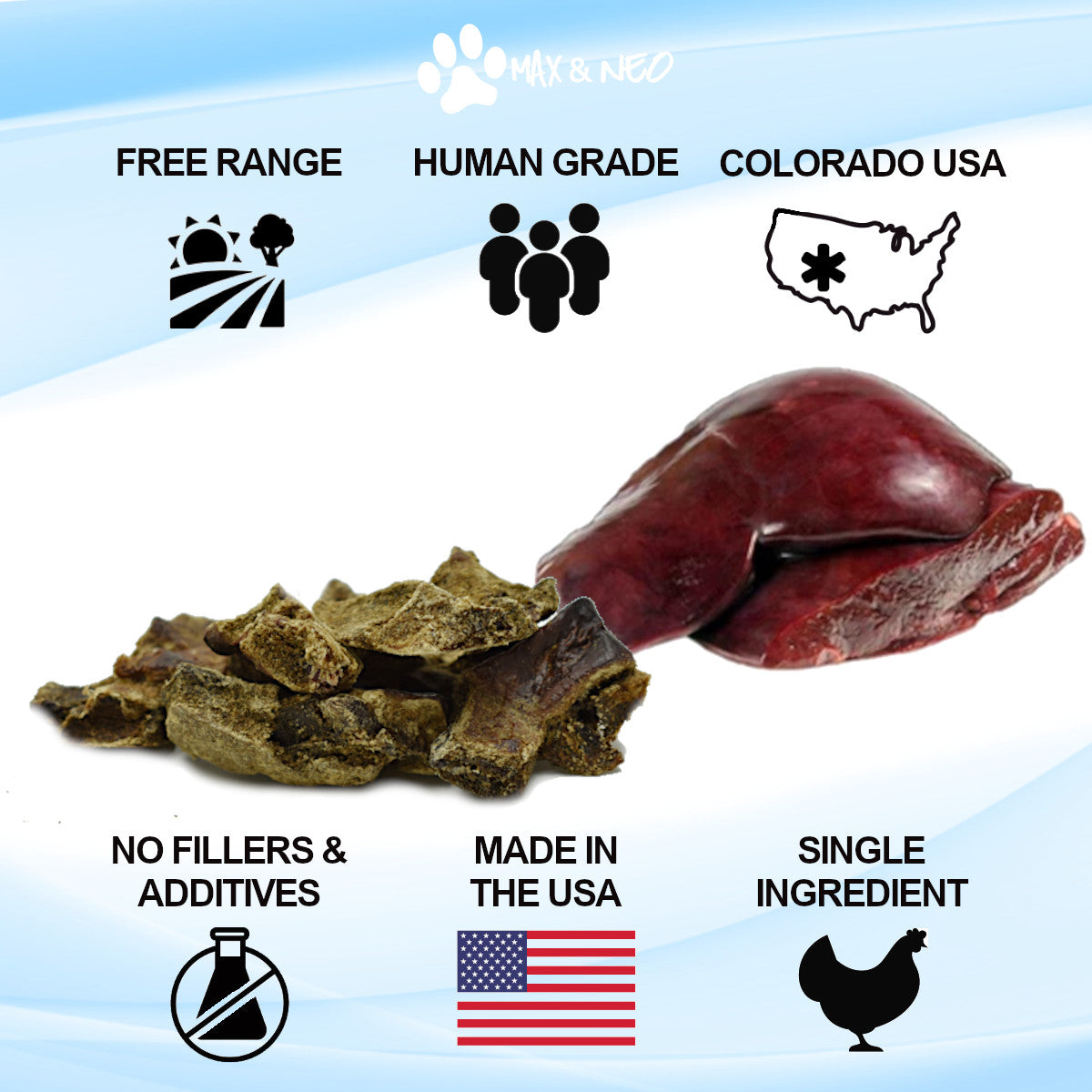 Freeze Dried Bison Liver Dog Treats - Image 3