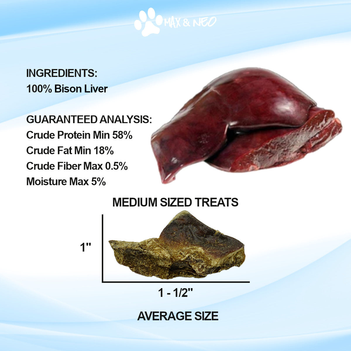 Freeze Dried Bison Liver Dog Treats - Image 4