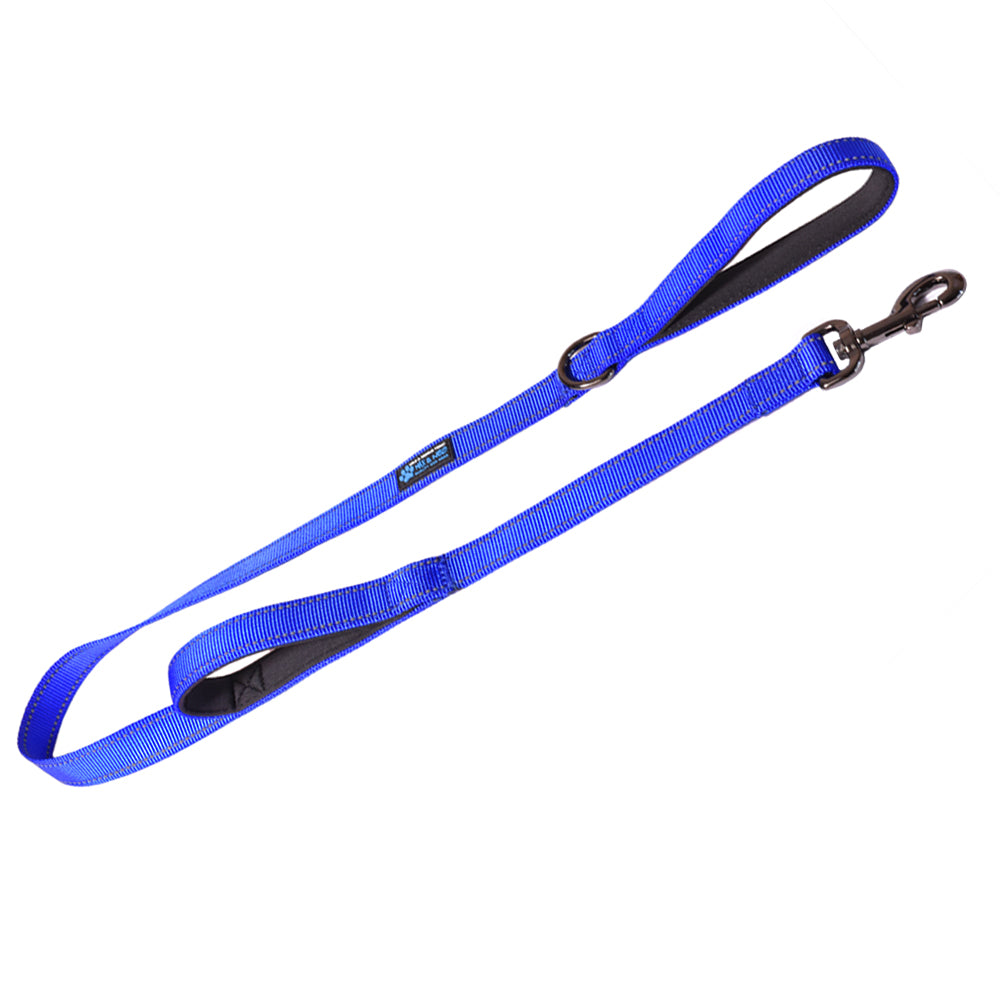 4 FT x 1" Double Handle Heavy Duty Reflective Leash