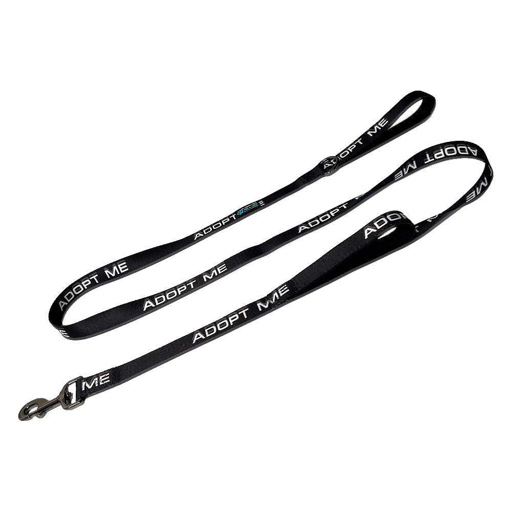 25 Pack - Mixed Color 6 FT x 1" ADOPT ME Double Handle Dog Leash