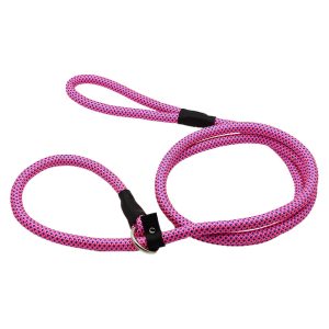 Bulk Pack - Mixed Color - 5 FT Nylon Rope Slip Lead - Image 4