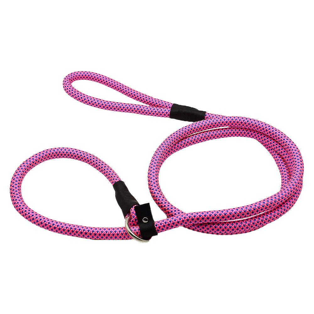 Bulk Pack - Mixed Color - 5 FT Nylon Rope Slip Lead