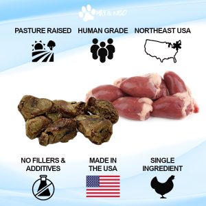 Freeze Dried Chicken Heart Dog Treats - Image 4