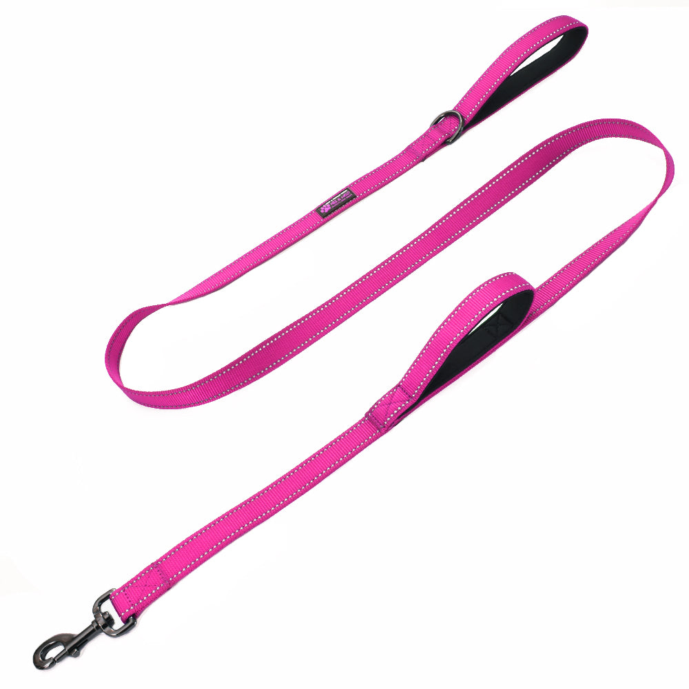 6 FT x 1" Double Handle Heavy Duty Reflective Leash