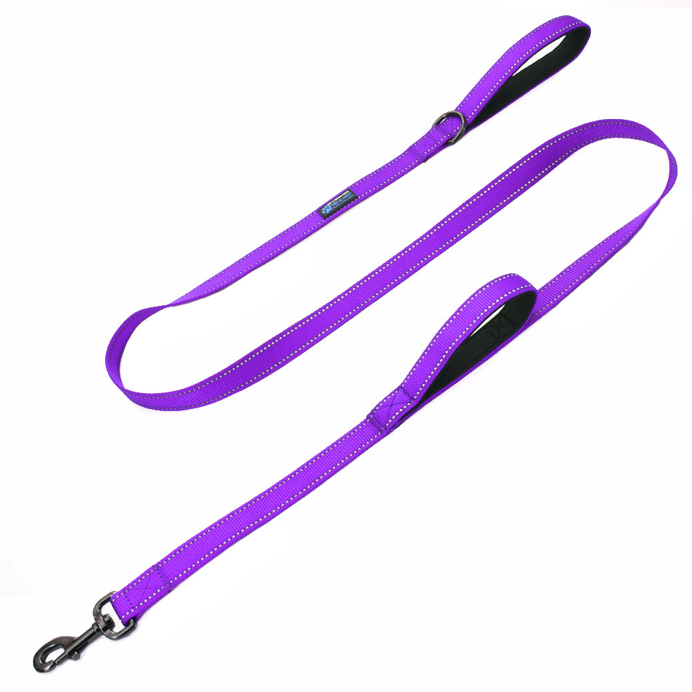 6 FT x 1" Double Handle Heavy Duty Reflective Leash