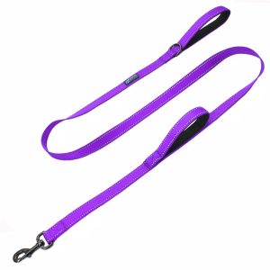6 FT x 1" Double Handle Heavy Duty Reflective Leash - Image 4