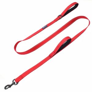 6 FT x 1" Double Handle Heavy Duty Reflective Leash - Image 11