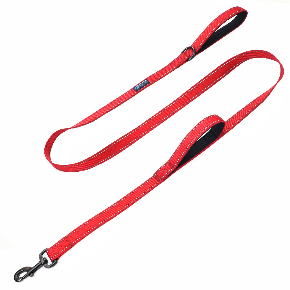 6 FT x 1" Double Handle Heavy Duty Reflective Leash