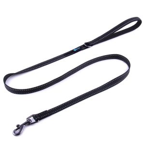 6 FT x 5/8" Wide Small Dog Nylon Reflective Dog Leash - Image 1
