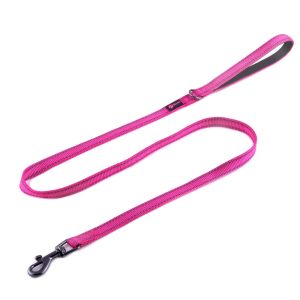 4 FT x 5/8" Wide Small Dog Nylon Reflective Dog Leash - Image 2