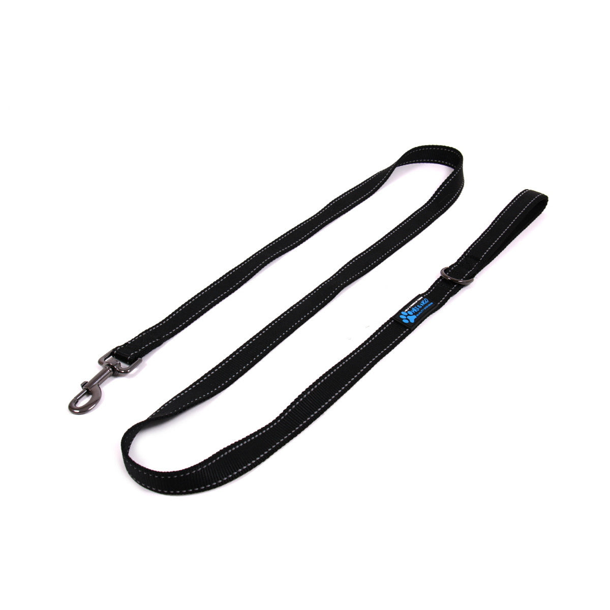 6 FT x 1" Wide Nylon Reflective Dog Leash - Image 1