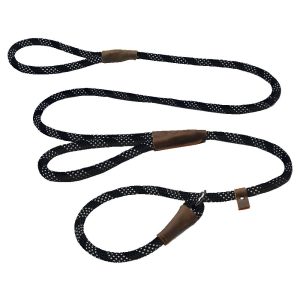5 Foot Double Handle Reflective Nylon Rope Slip Lead - Image 2