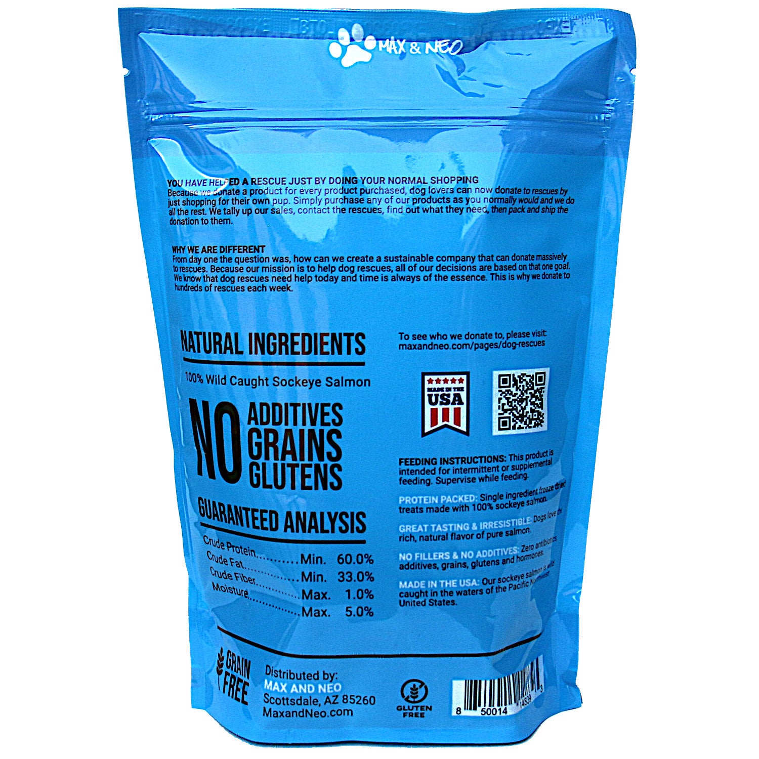 4 PACK Chicken and Sea Freeze Dried Dog Treats (Chicken Breast, Chicken Heart, Chicken Liver, Sockeye Salmon) - Image 5