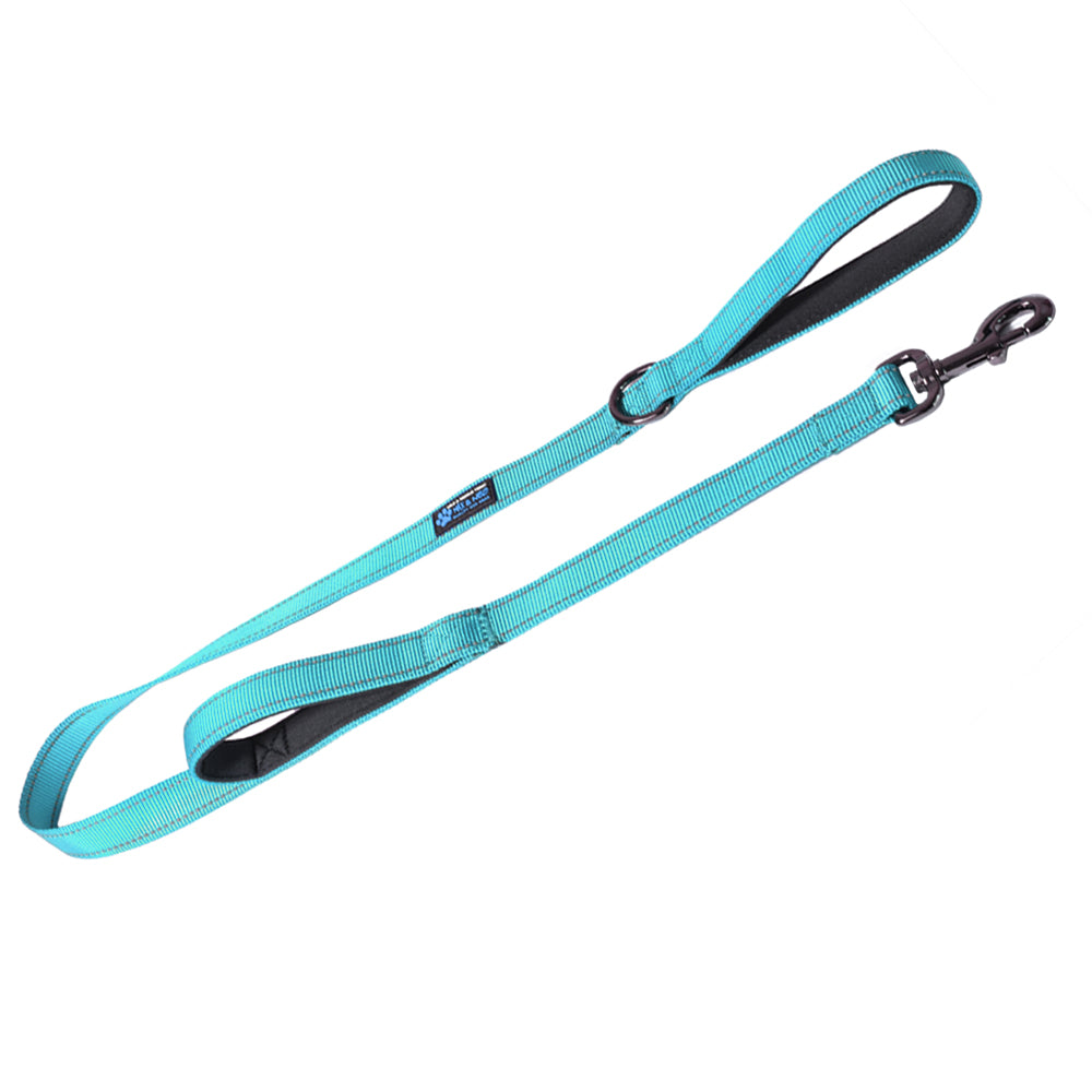 4 FT x 1" Double Handle Heavy Duty Reflective Leash