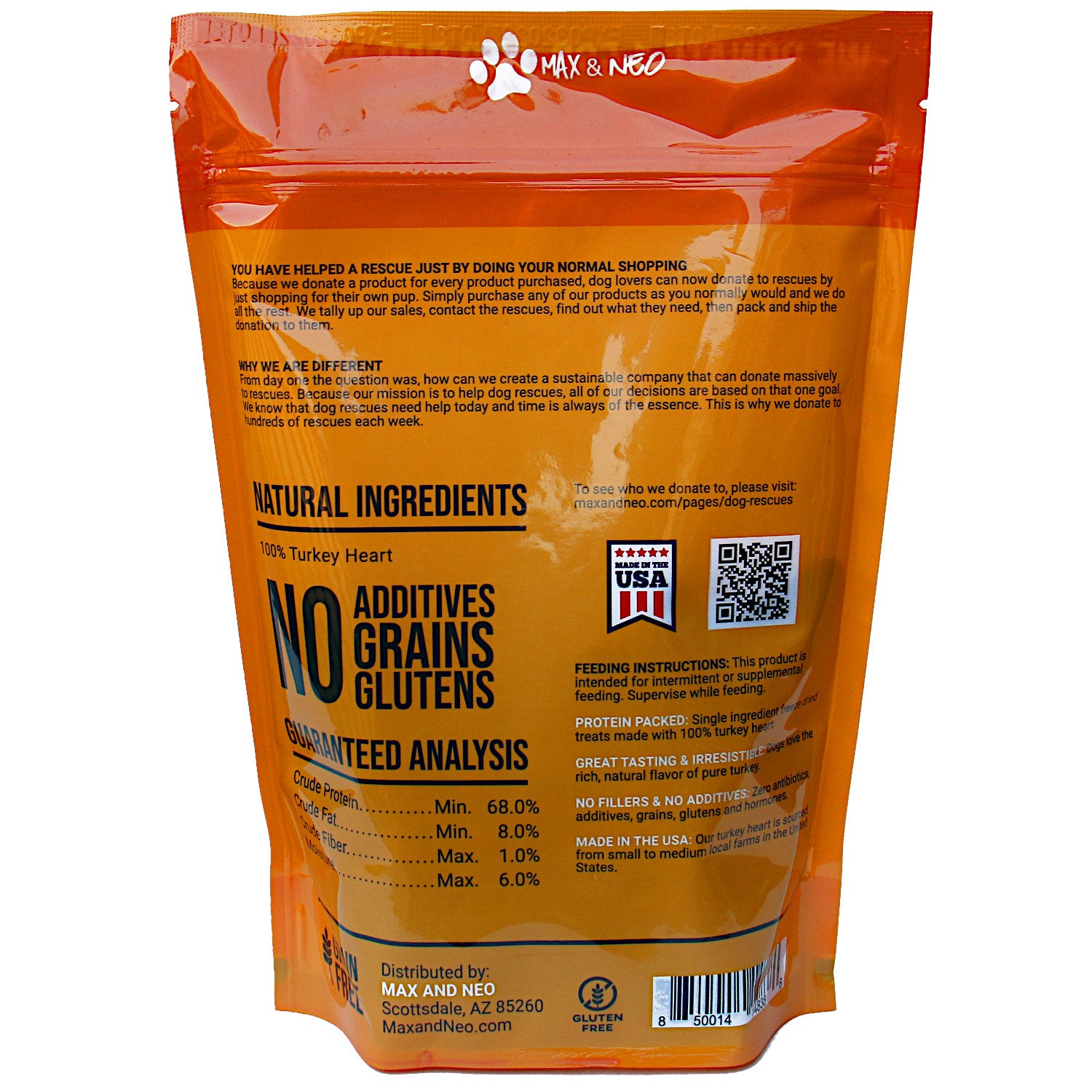 4 PACK Hearts and Liver Freeze Dried Dog Treats (Beef Liver, Bison Liver, Chicken Heart, Turkey Heart) - Image 2